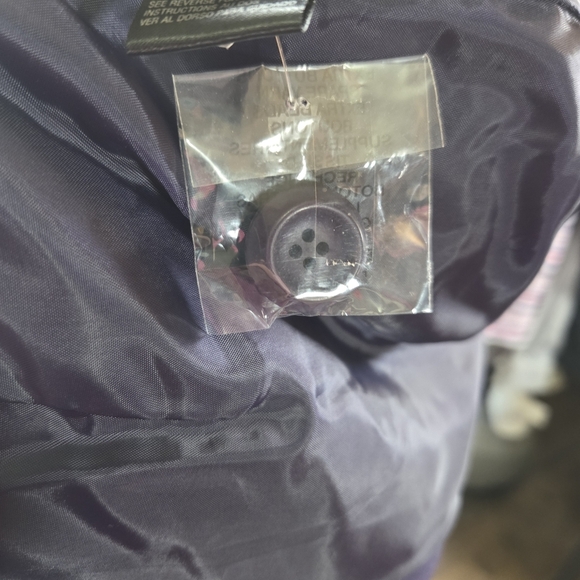 Tahari Women's Deep Purple Blazer Size 8P - Picture 7 of 7